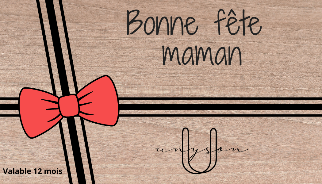 Carte cadeaux "Fête des mères"