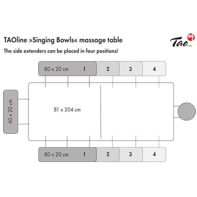Table de massage sonore "Confort +++"