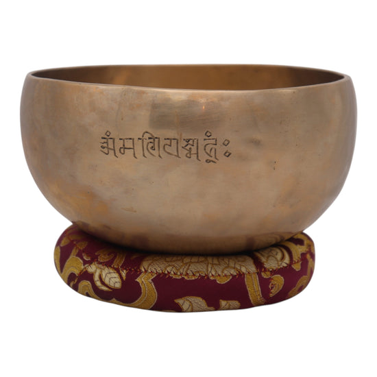 ✨ Bol chantant tibétain – Édition Lotus ✨ Fa