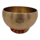 ✨ Bol chantant tibétain – Édition Lotus / Fleur de vie ✨ Sol
