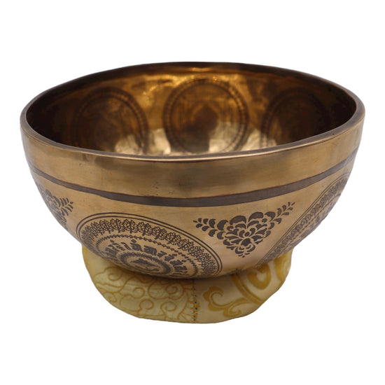 ✨ Bol chantant tibétain – Édition Gravé Metatron ✨ Sol